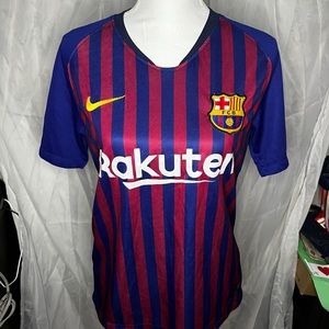 2018 Rakuten Lionel Messi Barcelona Jersey
